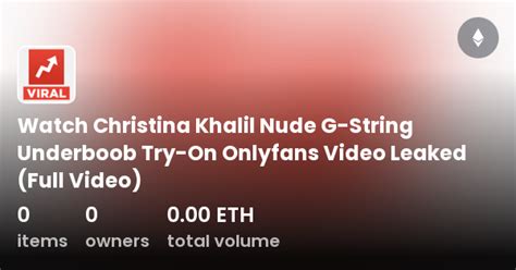 latest onlyfans leaks|Christina Khalil